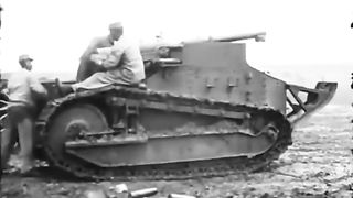 ФРЕНСКИ ТАНК РЕНО FT  - СЕПТЕМВРИ 1918 Г
