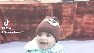 Cute baby smile 5