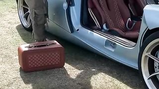 A classy interior, V12 engine and even your own bag! ?