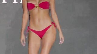 4K Vertical] Miami swim week 2022 ｜ GoldBarr Swimwear Fashion Show EP-1｜ DC swim week