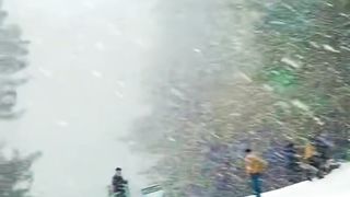 Snowfall On Shogran Top Hills