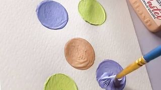 Capturing nature's beauty in one brushstroke????????