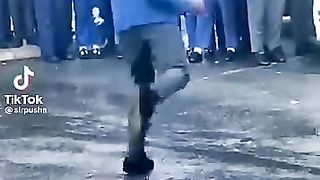 Amapiano Vs Gqom Dance Challenge #groove #music
