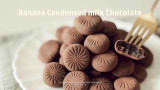 3 Ingredient Banana Condensed milk Chocolate Recipe