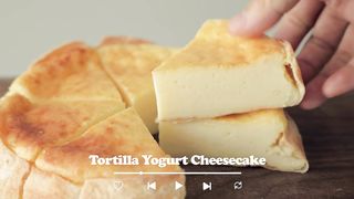 Tortilla Yogurt Cheesecake Recipe