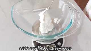 Air Fryer Yogurt Cake / 3 Ingredients / Healthy and Easy