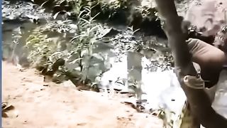 small child gets stuck in a tree while playing