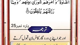 Verse 38 ll Sura Ash Shoora
