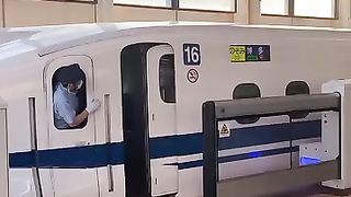 The automatic doors