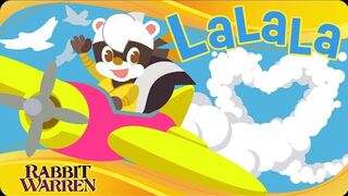 La La La -Into The Sky-┃#babyninnin┃ninja song ┃animation┃ninja skunks┃#rabbitwarren