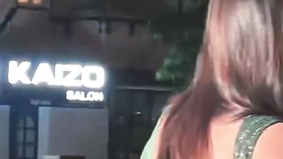 Dabangg 3 Actress Saiee Manjrekar Diwali ki saree kaise lagi_ _ Bollywoodlogy _ Honey Singh Songs.