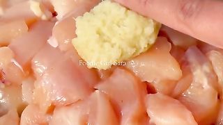 Chicken Tikka Pizza in Non Stick Pan