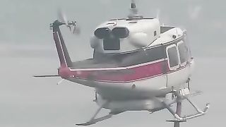 Water and the helicopter
