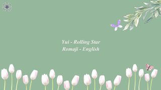 Yui - Rolling Star