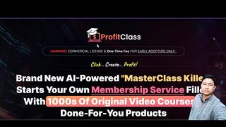 ProfitClass Review 2024 - Create Website. Get Traffic, Make Sales