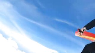 Flying dangerous place please subscribe me
