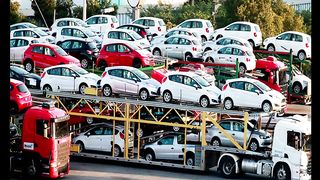Big drop in imports of cars and motorcycles