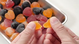 Chewy Fruit Jelly Recipe, Homemade Gummy Candy