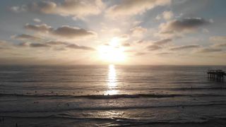 "Nature's Embrace: A Sunset Spectacle"