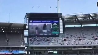 Camera man focusing on the Action