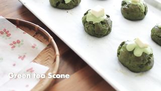 Rich Green Tea Scone Recipe (Matcha scone)