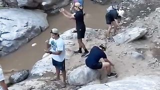 When husbands who live with their wives get together