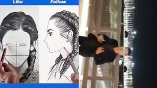 girl art talent | artist | creativity | #art #artist #girl #artwomen