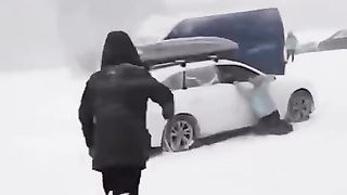 Look at the condition of the vehicles.