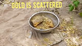 GOLD IS SCATTERED