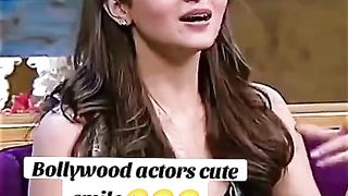 Bollywood actor's cute smile