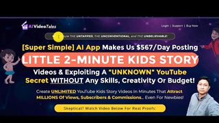 AI Video Tales Review - ⭐How to Earn 10k-100k per Month with Zero Skills!