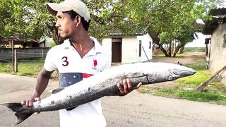 Ohhh!! Best Village's Road's Biggest Street Fishmarket Of Island Villagers
