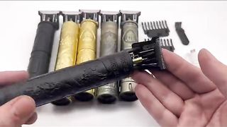 Sale Vintage T9 Electric Cordless Hair Cutting Machine Professional Hair Barber Trimmer For Men Clipper Shaver Beard Lighter