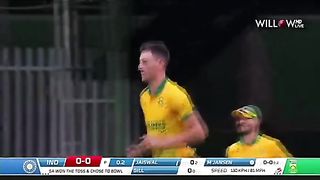 Indian all wickets in 3rd T20