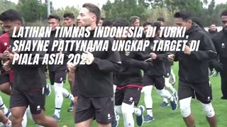 Latihan Timnas Indonesia di Turki, Shayne Pattynama Ungkap Target di Piala Asia 2023
