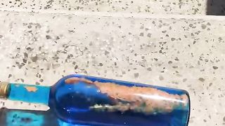 Crushing Crunchy & Soft Things ! Breaking glass bottles ⚠️???? #shorts #asmr 2
