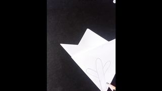 Diy paper snow flake