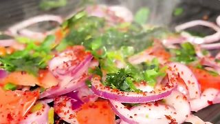 Grill Cooking Sandwich