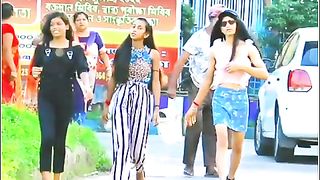 Funny walking video