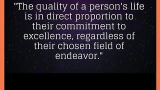 the quality of a person's life #deepquotes