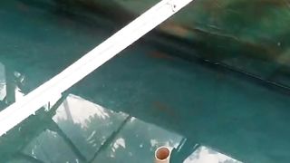 Air kolam sudah dipupuk, tapi masuk air hujan, itu bagaimana❓