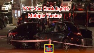 'Devastating' NYC car crash injures multiple victims including NYPD officers