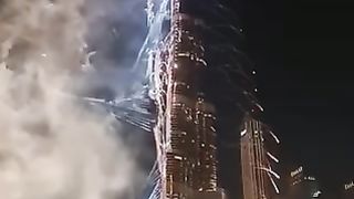 Burj khalifa | new year celebration | fireworks | Dubai