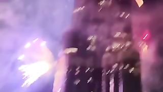 Burj khalifa | fireworks | new year 2024 celebration