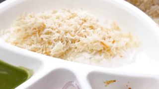 Palak paneer rice