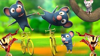 चूहा और सुनहरी साइकिल - Rat and Golden Cycle Story _ Hindi Kahaniya Comedy Moral Stories JOJO TV