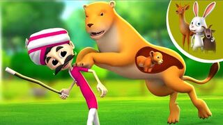 गर्भवती शेरनी - Pregnant Lioness Story _ Hindi Kahaniya Comedy Animal Hindi Moral Stories JOJO T