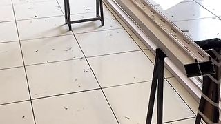 Fazendo um portão, em 2 minutos, vídeo satisfatório