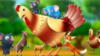 - Giant Chicken & Animal Attack Hindi Kahaniya Moral Stories JOJO TV.