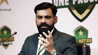 Muhammad Hafeez was prevented from boarding the ship